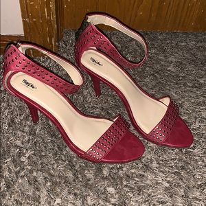 Open toe heels. Great for work!